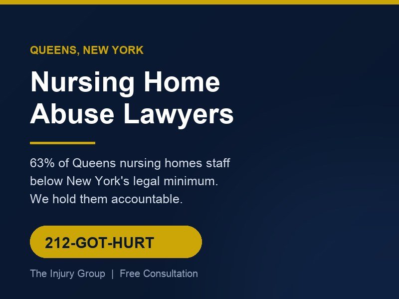 Queens nursing home abuse lawyers, The Injury Group, free consultation